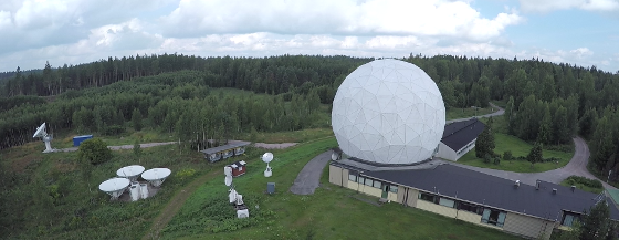 Metsähovin radio-observatorion radioteleskooppeja